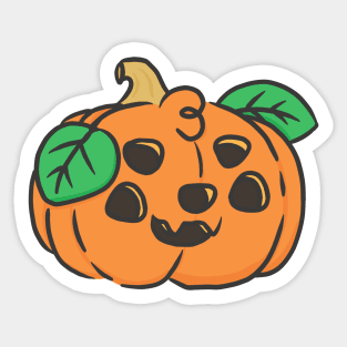 Pupper-lantern Sticker